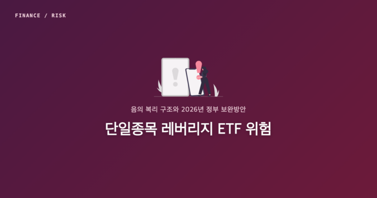 단일종목 레버리지 ETF 위험